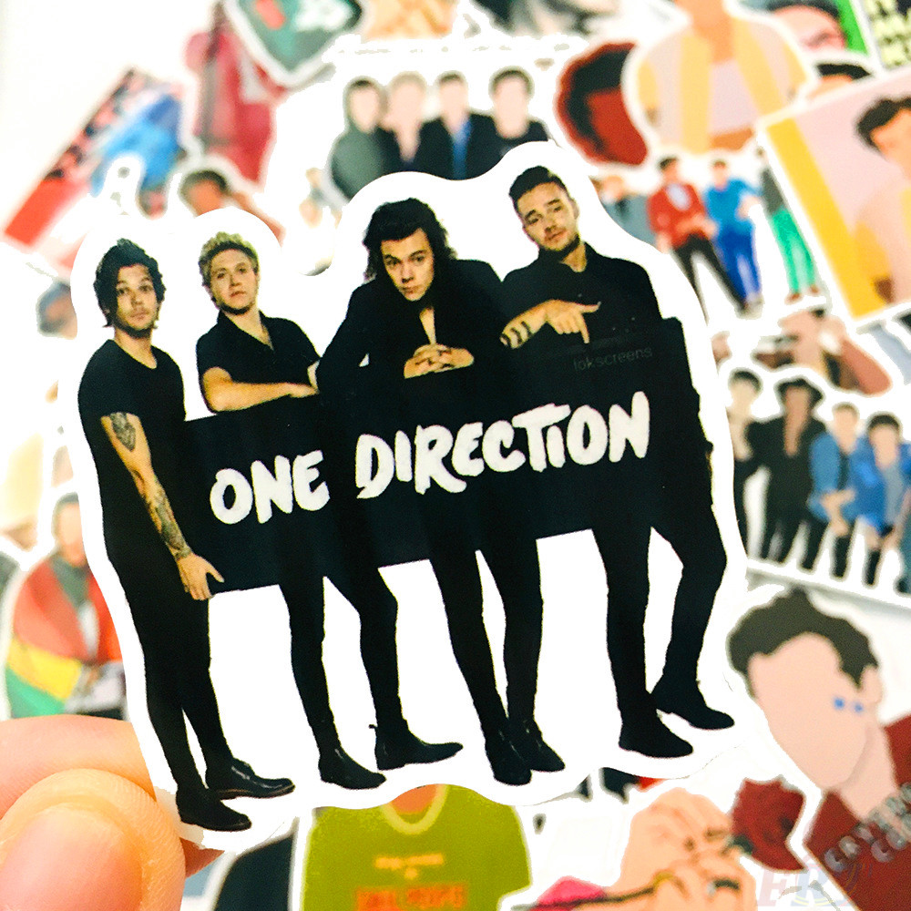 ❉ One Direction 1D - Series 03 Pop Music Band Stickers ❉ 50Pcs/Set Louis Tomlinson Harry Edward Styles Liam Payne Niall James Horan DIY Fashion Decals Doodle Stickers