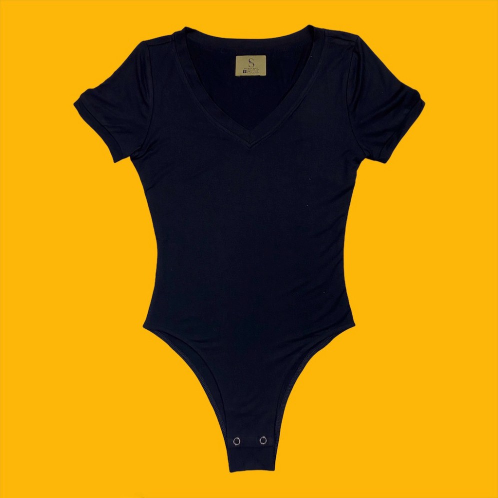done1 Áo thun nữ bodysuit tay ngắn cổ tim 2 Lớp MIANCHU thun visco dẻo co giãn ôm sát mã BDS2LCT | BigBuy360 - bigbuy360.vn