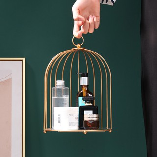 Kệ đựng mỹ phầm lồng chim sang trọng