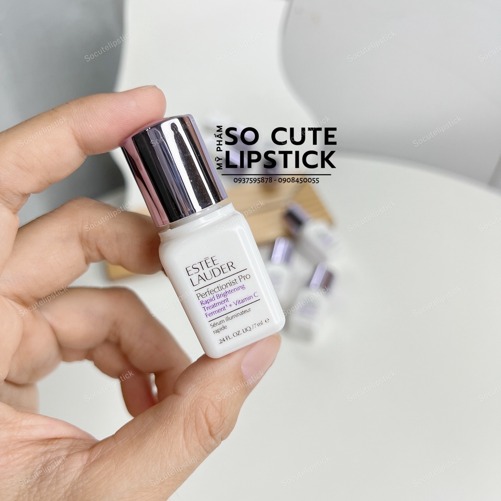Unbox 15ml - Serum làm trắng, trẻ hoá làn da của Esste Perfectionist Pro Treatment Ferment &amp; Vitamin C Minisize 7ml