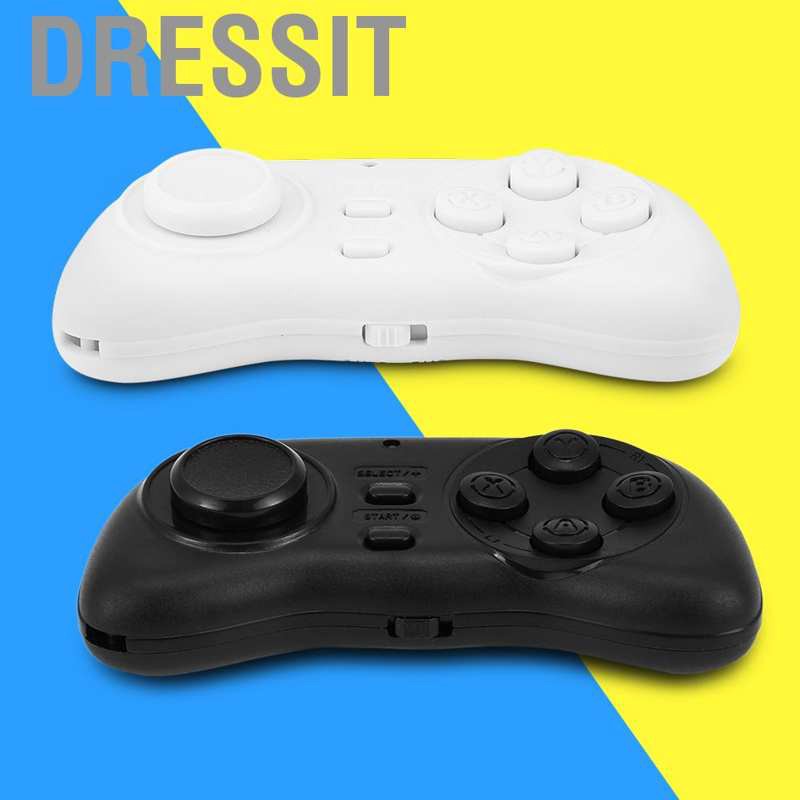 Dressit VBESTLIFE Portable Wireless Bluetooth Game Controller Mini Gamepad Joystick Handle Remote Shutter