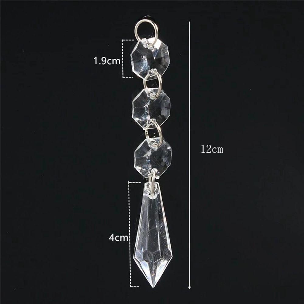 Móc Treo Hình LLOYD|Hạt Nhựa Acrylic Trong Suốt Dùng Làm Đèn Chùm Trang Sức