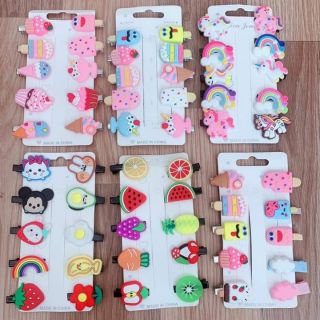 Vỉ 10 kẹp tóc cho bé gái