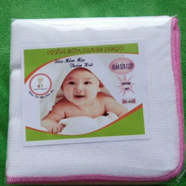 Combo 4 bịch khăn sữa (20c 4 lớp và 20c 2 lớp hình)