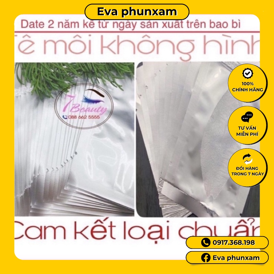 Mặt Nạ Môi Không Hình Dùng Trong Phun Xăm