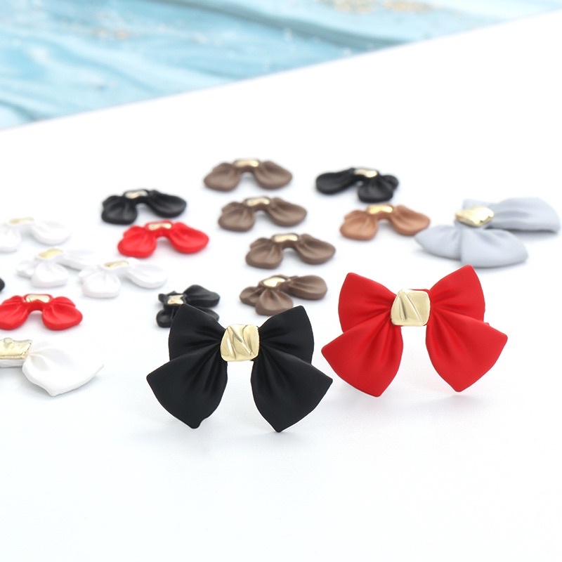 Charm nơ đính móng giả - C006