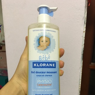 Sữa tắm bebe klorane
