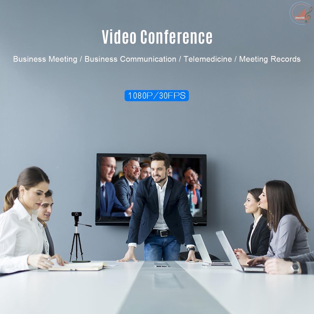 ✍H H✔Webcam máy tính 1080P HD 2 Megapixels tập trung H.264 tích hợp micro cổng USB hỗ trợ thu âm/phát trực tiếp | BigBuy360 - bigbuy360.vn