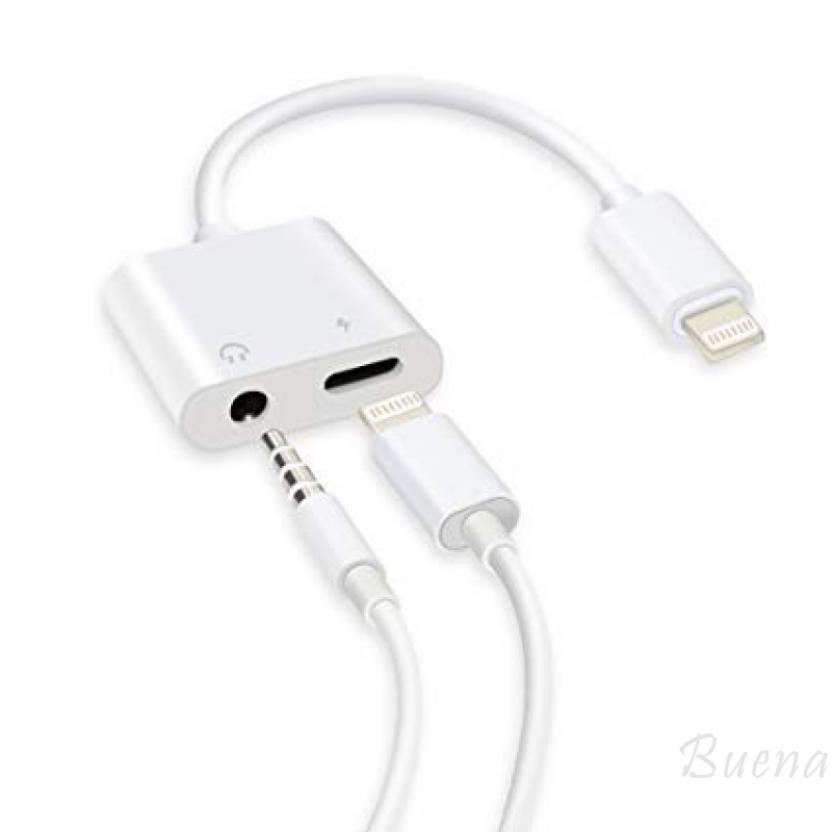 Bộ chia tai nghe 2 trong 1 tương thích với jack 3.5mm
