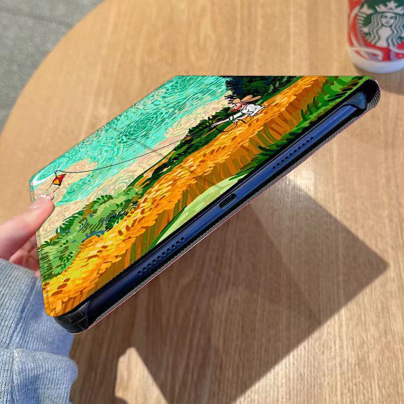 Ốp Máy Tính Bảng Họa Tiết Tranh Van gogh Cho apple ipad air ipad mini 123456 Bao Da Máy Tính Bảng Thời Trang Cho ipad 7.9inch 8.3inch 9.7inch 10.2inch 11inch Ốp