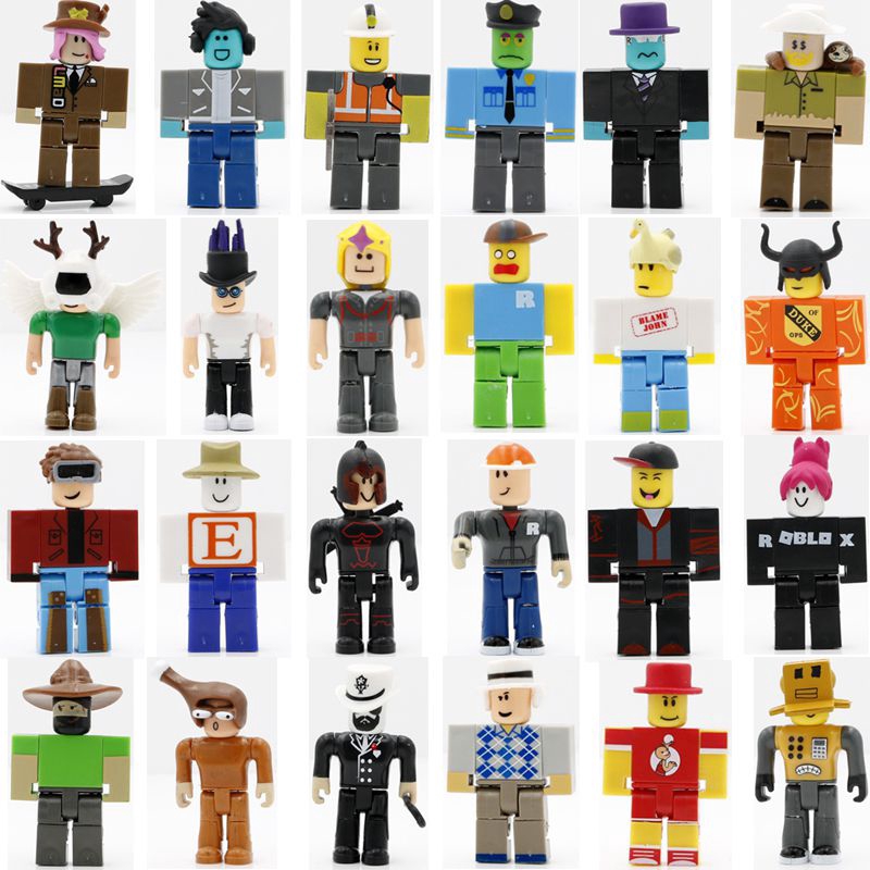 Set 24 Mô Hình Nhân Vật Game Roblox Legends Champions Chân Thật