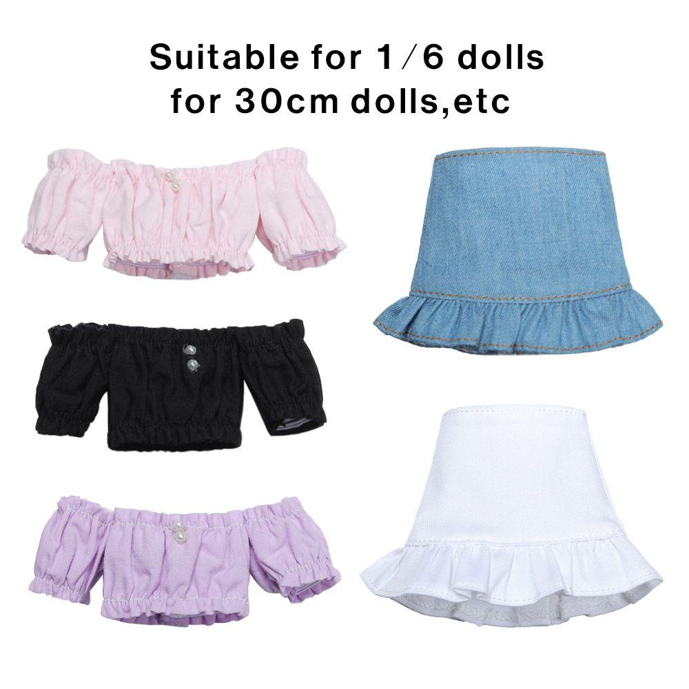 RAINBOW Quần Áo Thời Trang Chất Lượng Cao Cho Búp Bê 30cm