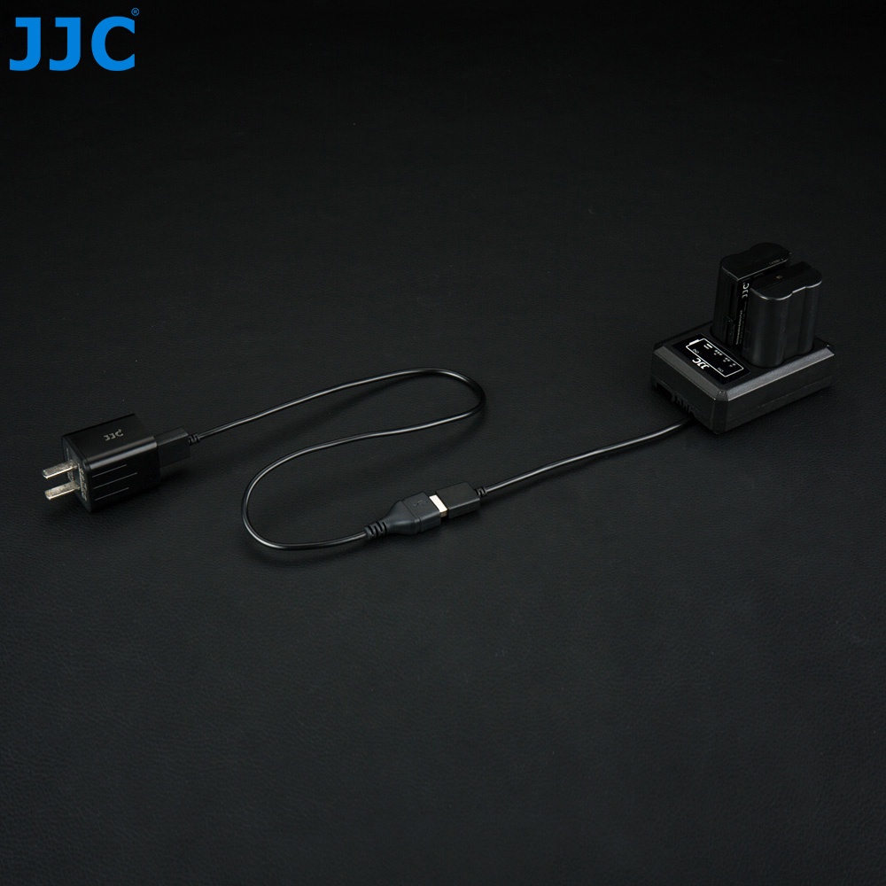 JJC MH-25A Pin máy ảnh Bộ sạc USB cho Pin EN-EL15 EN-EL15a EN-EL15b của Máy ảnh Nikon Z6 Z7 D7500 D7200 D7100 D7000 D850 D810A D810 D800E D800 D780 D750 D610 D600 D500