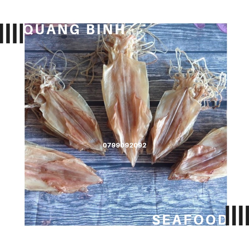 Mực Khô Quảng Bình Nhà Sản Xuất - Quảng Bình Seafood (Đóng gói 0,5kg)