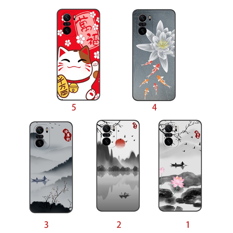Ốp Điện Thoại Silicon Mềm Và Nhám Chống Sốc Cho Redmi K 40 Pro