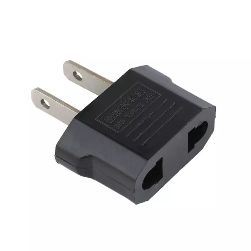 Phích cắm, ổ cắm chuyển đổi chân dẹp ra chân tròn 2 chấu 220V/15A