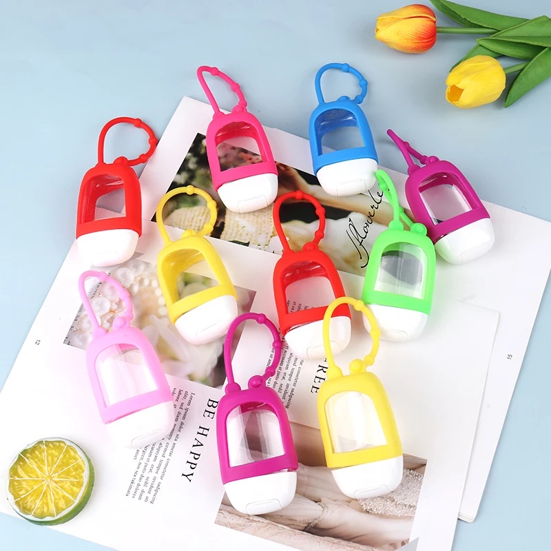 Chai chiết nước hoa mini nắp lật bằng silicon 30ml thiết kế nhỏ gọn dễ thương tiện dụng mang theo du lịch