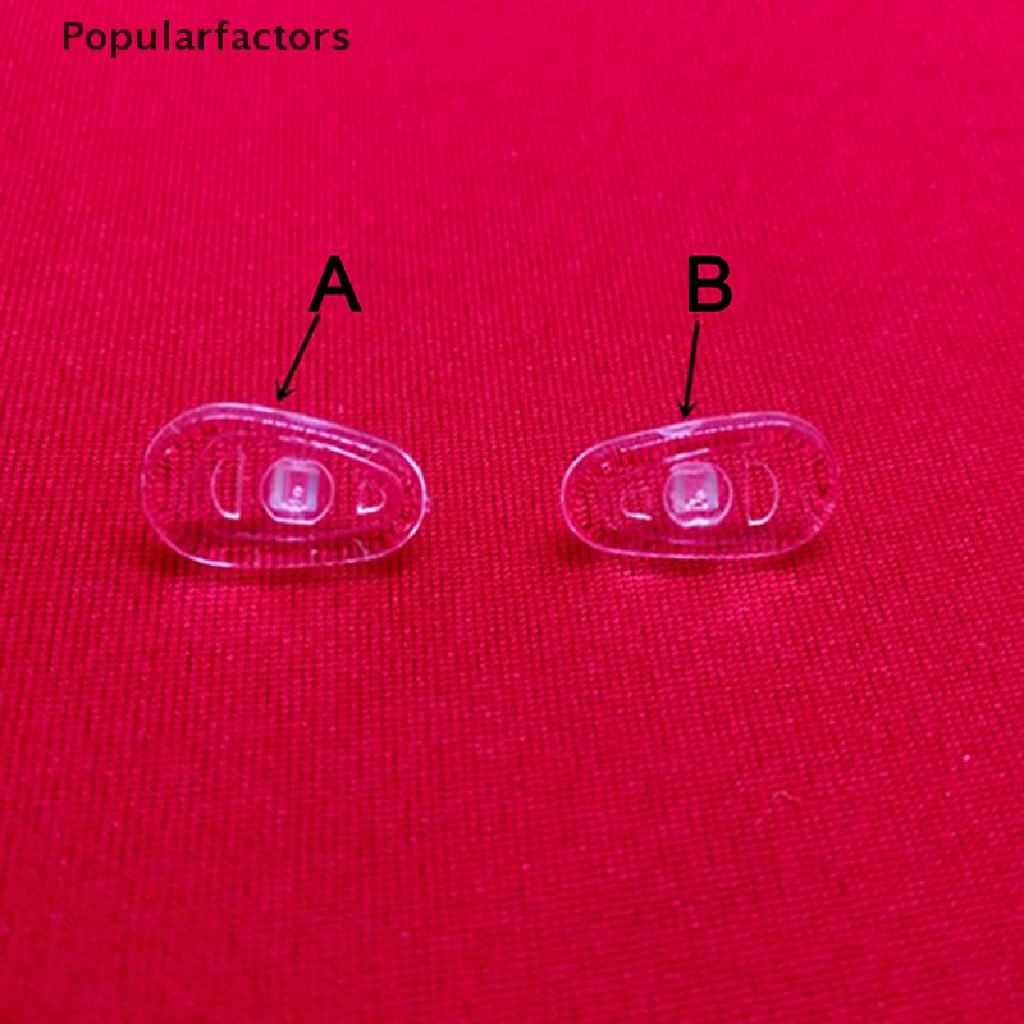 Bộ 10 Cặp Đệm Mũi Bằng Silicon Mềm Trong Suốt Chống Trượt