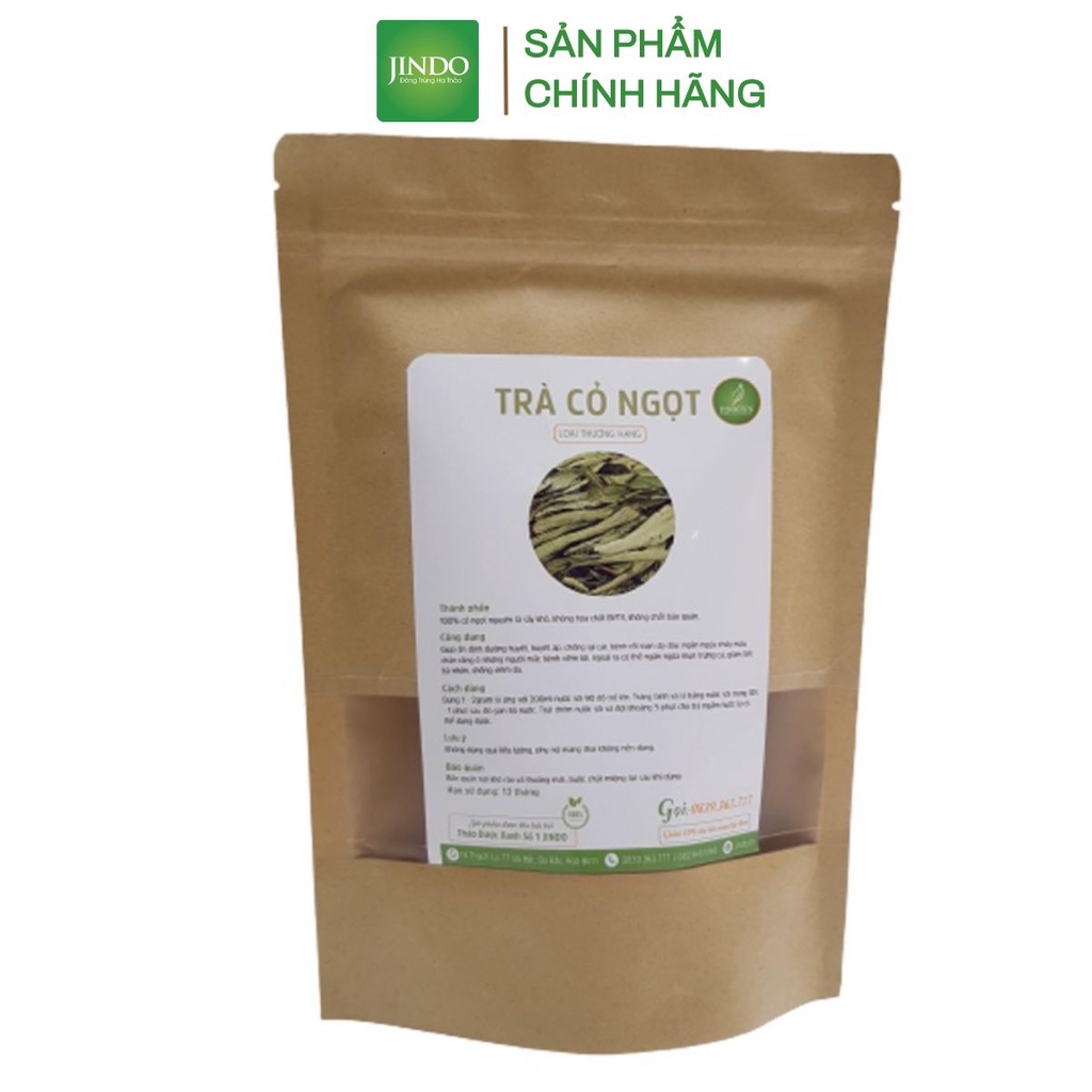 Cỏ ngọt khô JINDO 1kg tác dụng cho đường huyết và người tiểu đường