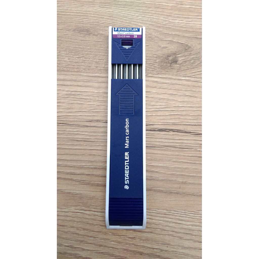 [ TÂM TÂM ]-RUỘT CHÌ 2.0MM 2B STAEDTLER MARS CARBON-