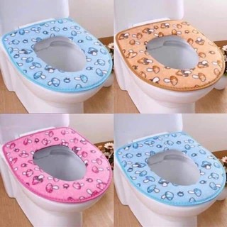 Combo 2 miếng lót bồn cầu có miếng dán sau lưng