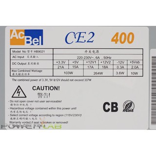 Nguồn máy tính POWER AcBel CE2 400W