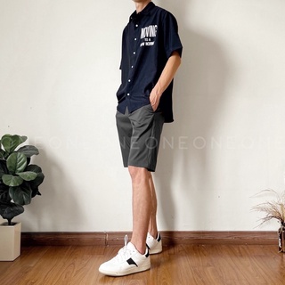 Quần short cotton cạp chun
