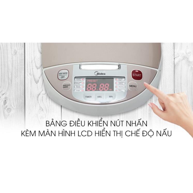 Nồi cơm điện tử Midea 1.8 lít MB-FS5018