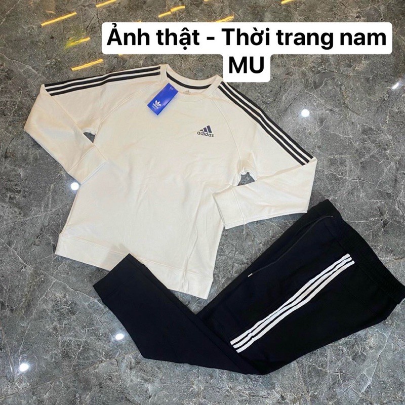 [ẢNH THẬT] Bộ Thể Thao - Siêu phẩm Set Bộ Thể Thao 3 Sọc Ngắn Hàng Xuất Cao Cấp TT012 | BigBuy360 - bigbuy360.vn