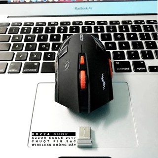 Chuột Pin Sạc Không Dây Azzor Version 2 (Đen)