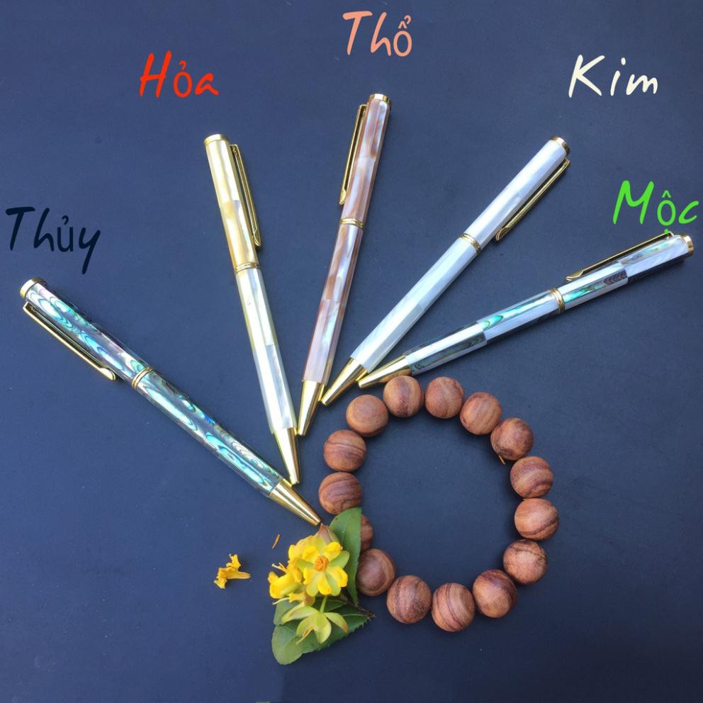 Bút khảm trai Phong thủy cao cấp, Bút mang lại may mắn tài lộc