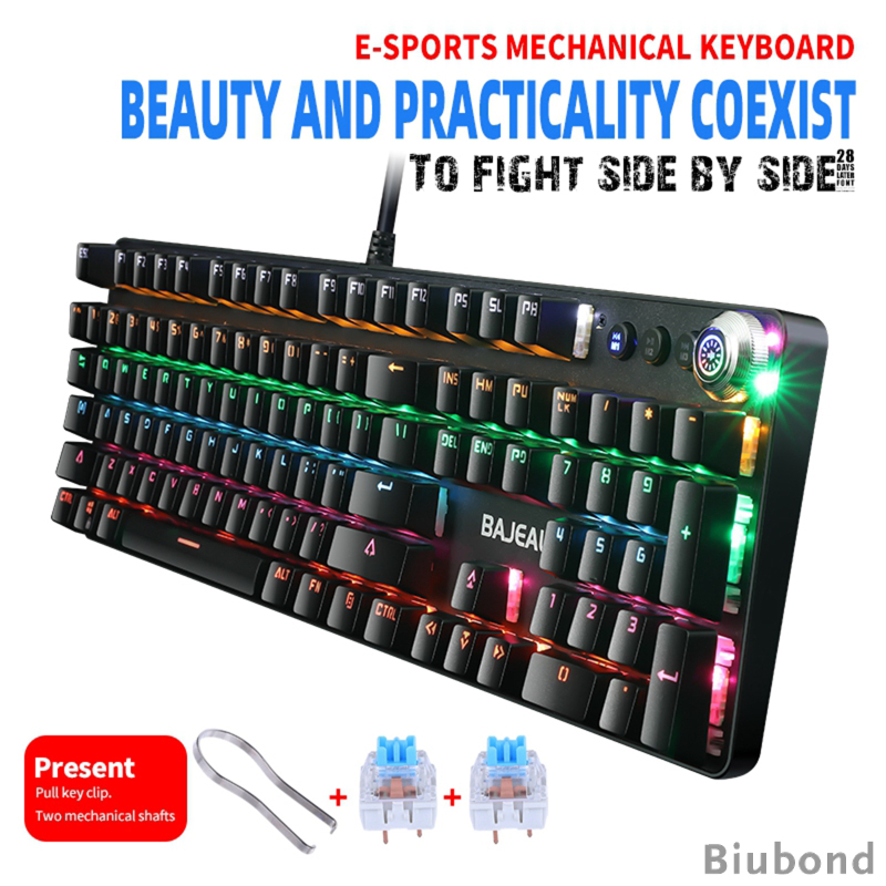 Bàn Phím Cơ Gaming Có Đèn Led Cầu Vồng | BigBuy360 - bigbuy360.vn