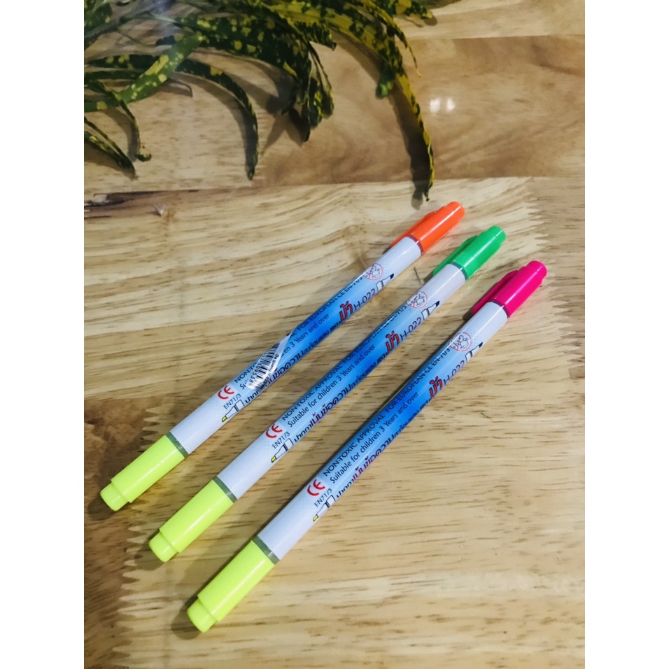 Bút dạ quang 2 đầu Horse H-022