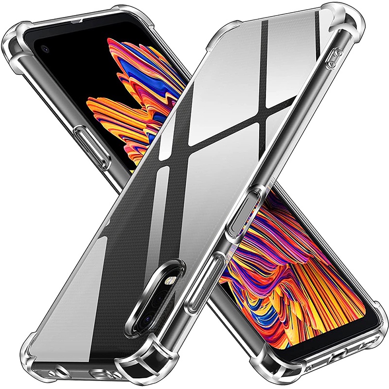 Dành Cho Samsung Galaxy Xcover 6 Pro 7 5 4 Crystal Clear Cover Chống Trầy Xước Vỏ Điện Thoại TPU Chống Sốc