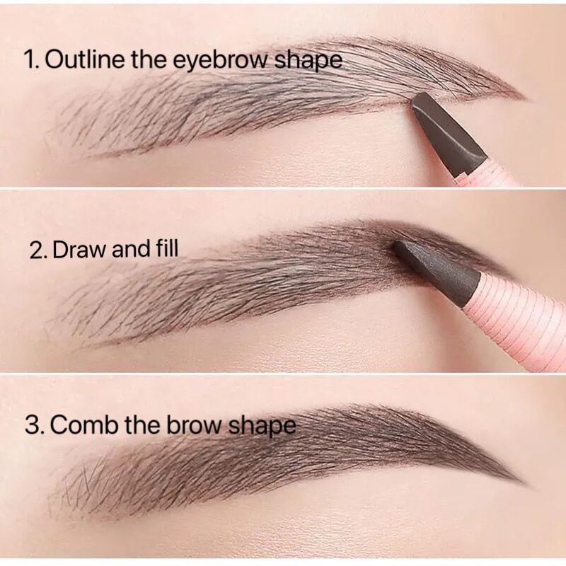 Bút chì kẻ lông mày chống thấm nước chuyên dụng làm đẹp