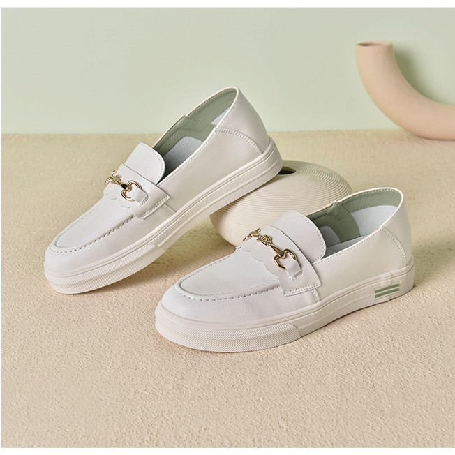 Giày slip-on Dusto đế cao su chống trượt cao 3cm (ORDER) | BigBuy360 - bigbuy360.vn