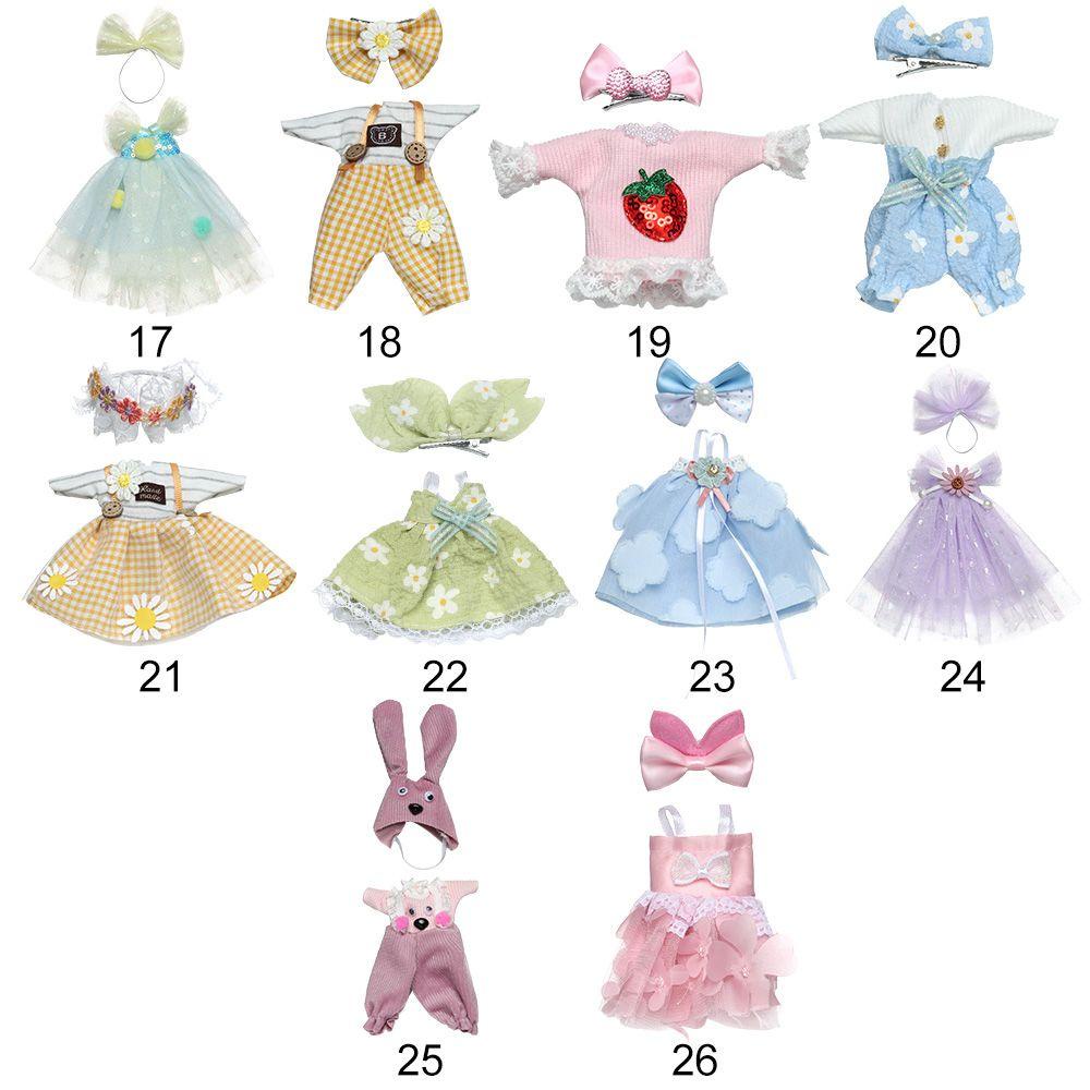 Vải May Quần Áo Búp Bê 16-17cm