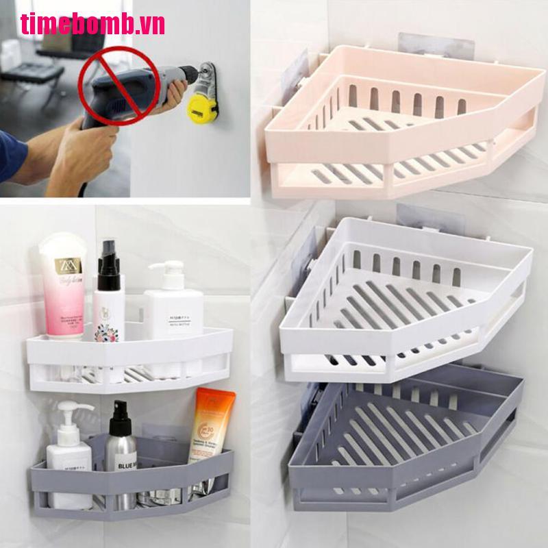 (Hàng Mới Về) Kệ Tam Giác Đựng Mỹ Phẩm Đồ Dùng Nhà Tắm