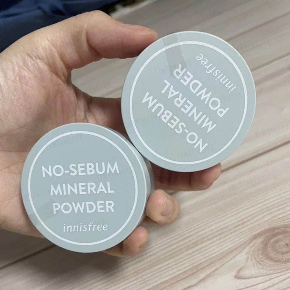 Phấn Phủ Innisfree No Sebum Mineral Powder Kiềm Dầu Dạng Bột Khoáng 5g