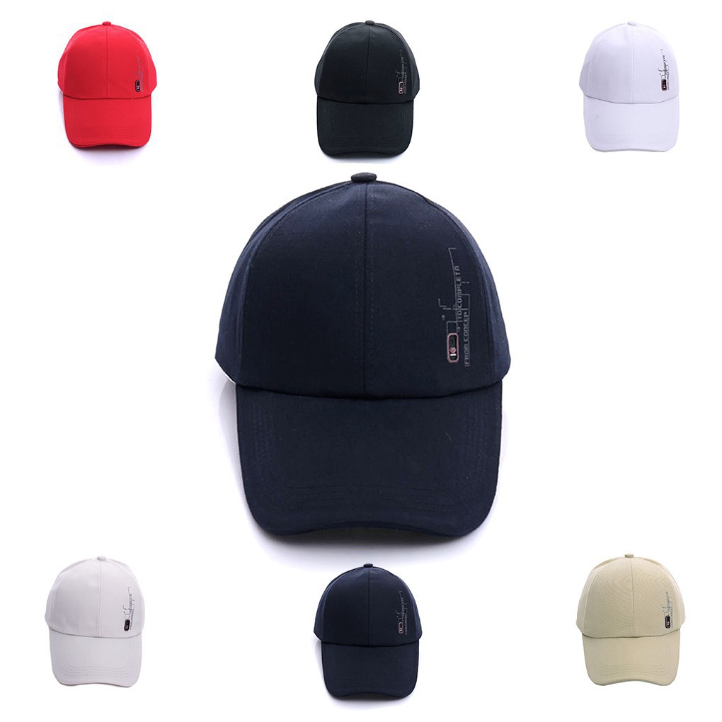 Mũ lưỡi trai cotton canvas cho nam chất lượng cao