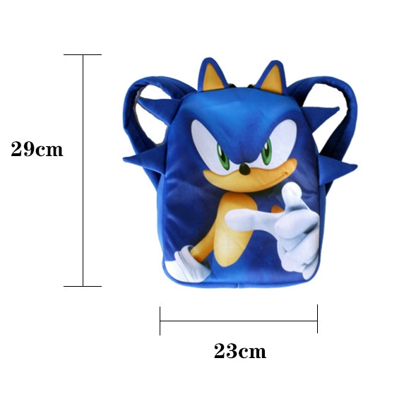 Bộ Đồ Hóa Trang Chú Nhím Sonic/Ba Lô In Hình Nhím Sonic Dành Cho Trẻ Em