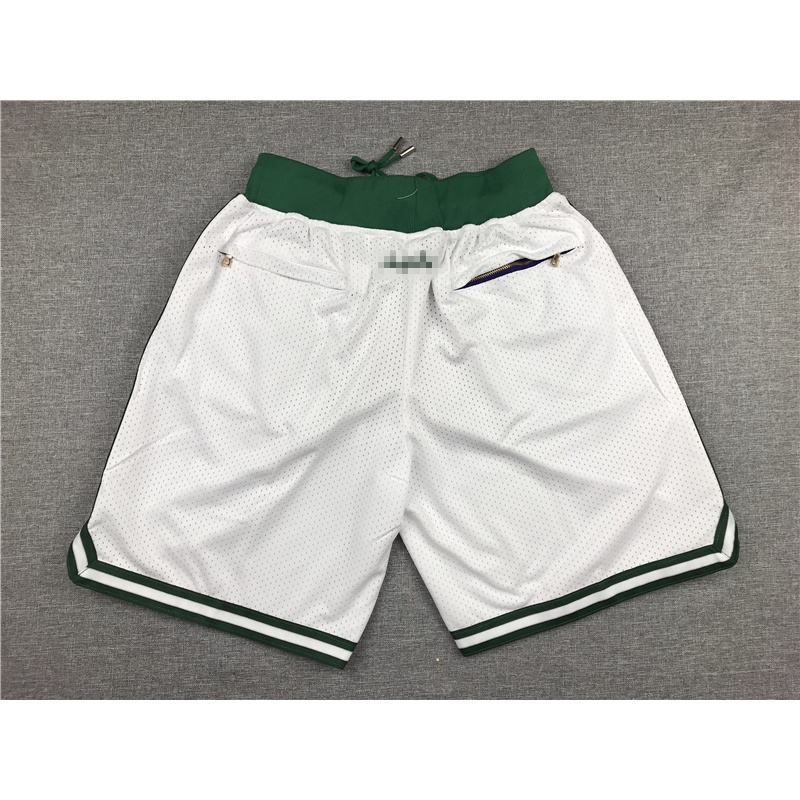 Quần Short Bóng Rổ Boston Celtics Phối Túi Thêu Họa Tiết Cá Tính Cho Nam