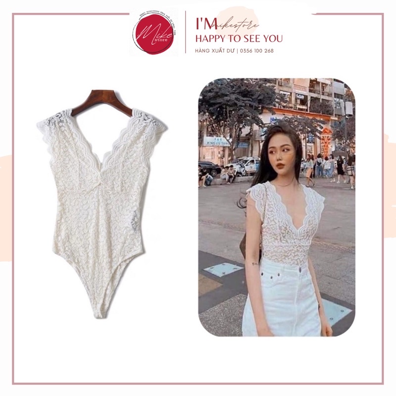Áo bodysuit ren mềm ZR dư [ẢNH, CLIP THẬT] | BigBuy360 - bigbuy360.vn