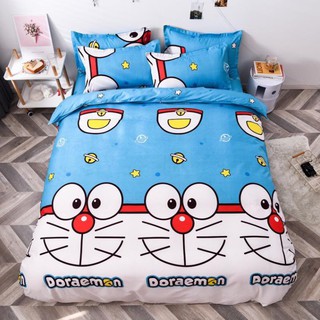BỘ DRAP POLY COTTON DORAEMON DỄ THƯƠNG