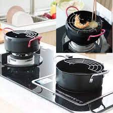 Nồi chiên ngập dầu xuất nhật kèm khay hứng cao cấp