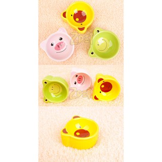 Chén ăn sứ hình thú dành cho hamster