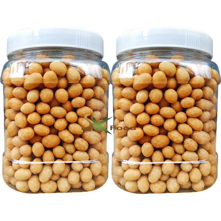 1KG ĐẬU PHỘNG CỐT DỪA SẤY GIÒN HIỆU SK FOOD