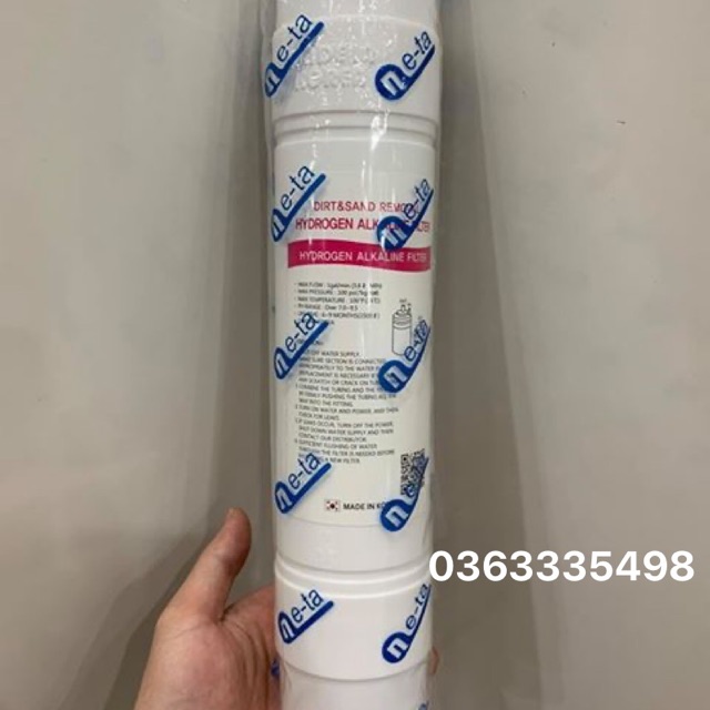 Lõi Máy Lọc Nước RO - Hydrogen Alkaline Hàn Quốc - Cam kết chính hãng nhập khẩu - Made in Korea (có mã QR)