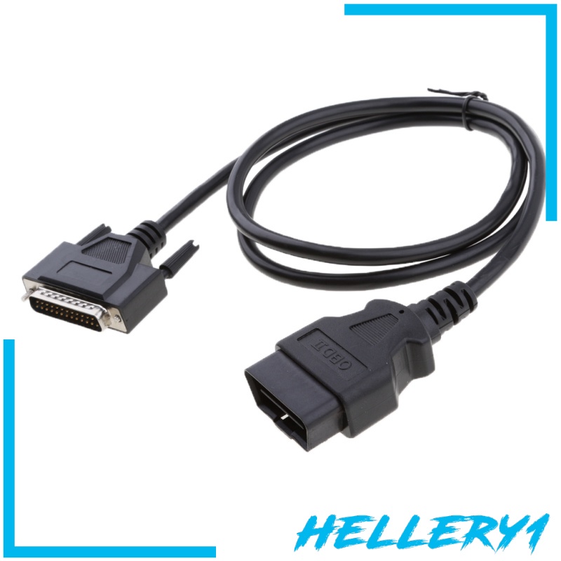 Cáp Chuyển Đổi OBD II 2 16Pin Sang DB25 25Pin Chuyên Dụng Cho Xe Hơi