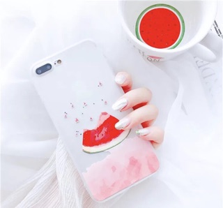 Ốp lưng iphone dẻo Dưa Hấu từ 6-X
